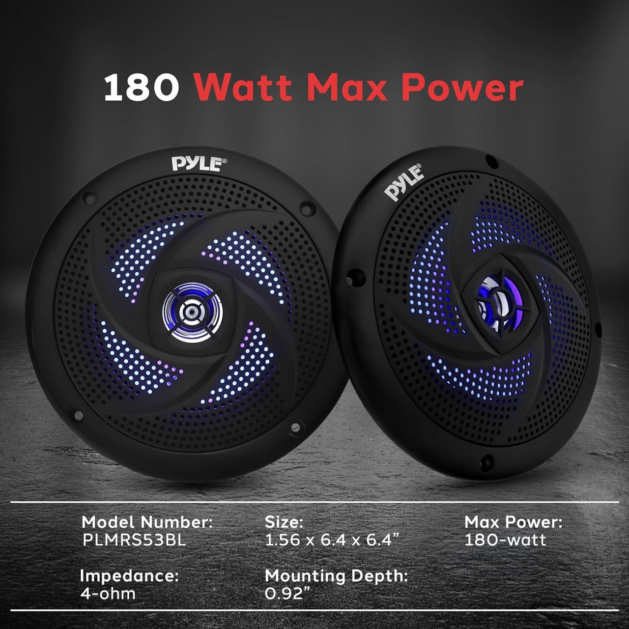 Pyle Marine Speakers - 5.25 Inch